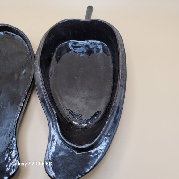 Lacquer Russian Trinket Box Hand Painted Flowers Blue Yellow Pink - Vintage - Picture 3 of 8